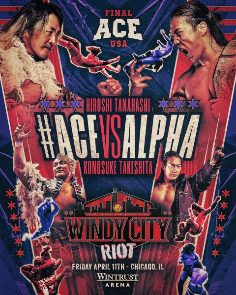 Autographed Tanahashi vs TAKESHITA Photo Print 2025 04 Ace vs Alpha Other Goods PW Catalog