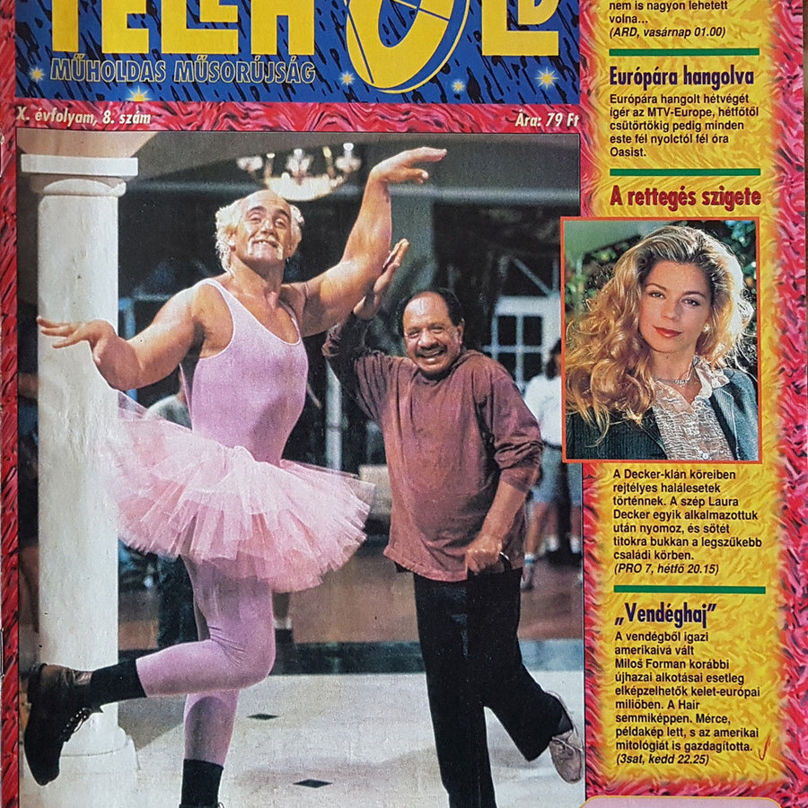 Teleh Old Magazine February 1993 From Hungary Magazine PWcatalog