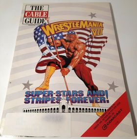 The Cable Guide 1991 Hulk Hogan Magazine PWcatalog