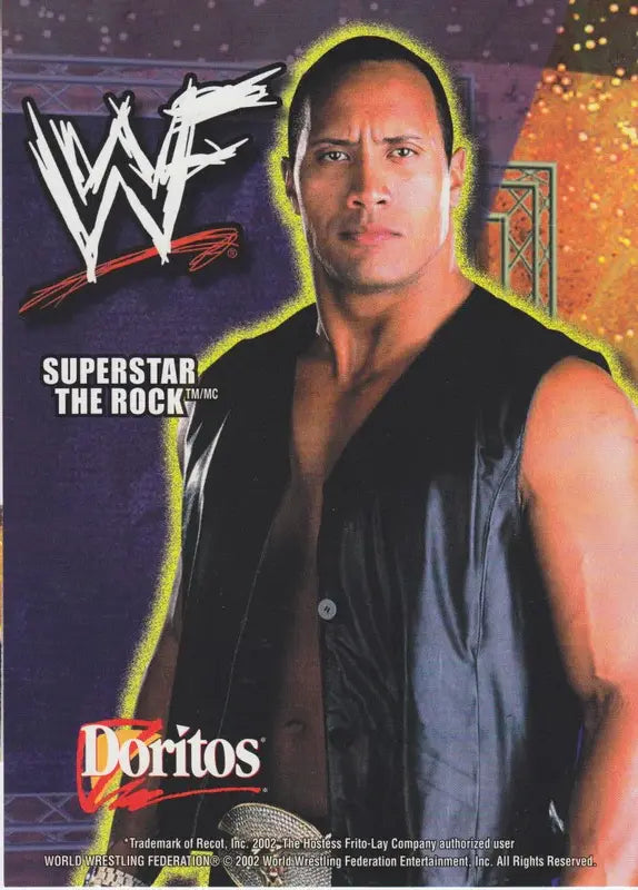 WWF Doritos Chris Jericho 2002 with 12 trading cards