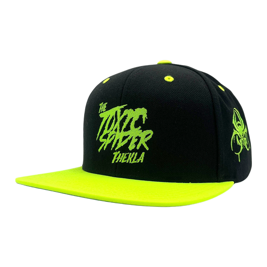 Thekla Toxic Spider Premium Embroidered Flatbill Snapback Hat PW Catalog