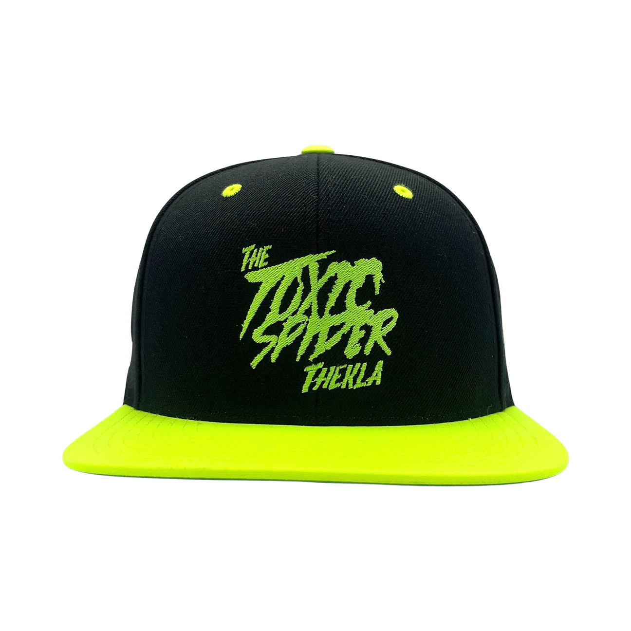 Thekla Toxic Spider Premium Embroidered Flatbill Snapback Hat PW Catalog