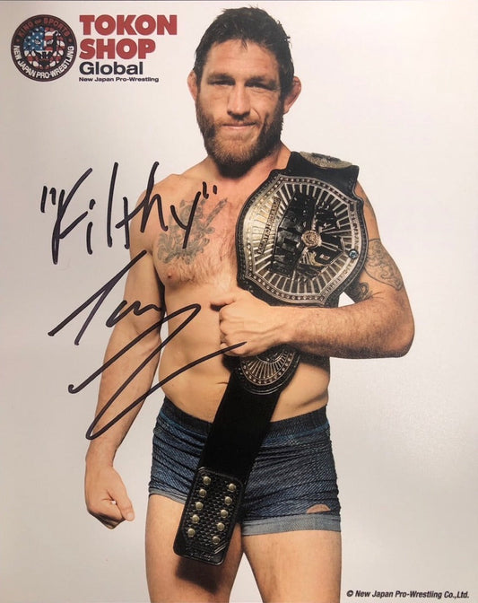 Autographed Tom Lawlor Portrait 2022 02 TSG Belt on Shoulder Other Goods PW Catalog