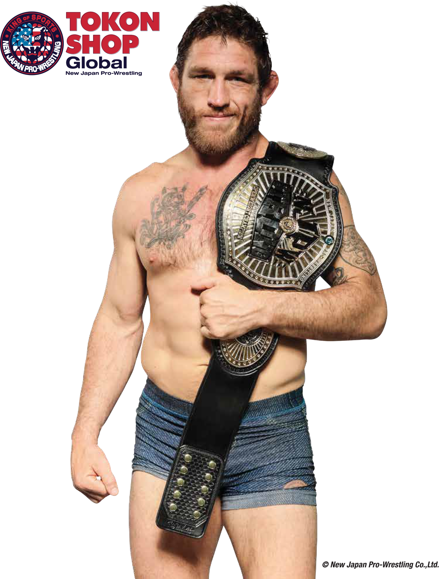 Autographed Tom Lawlor Portrait 2022 02 TSG Belt on Shoulder Other Goods PW Catalog