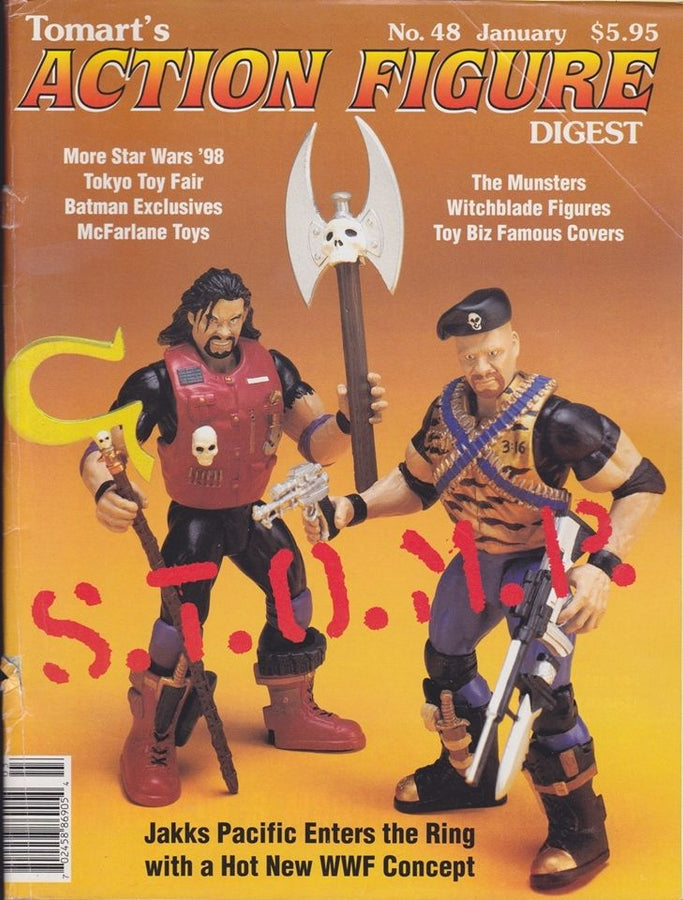 Tomart's action figure magazine January 1998 Magazine PWcatalog