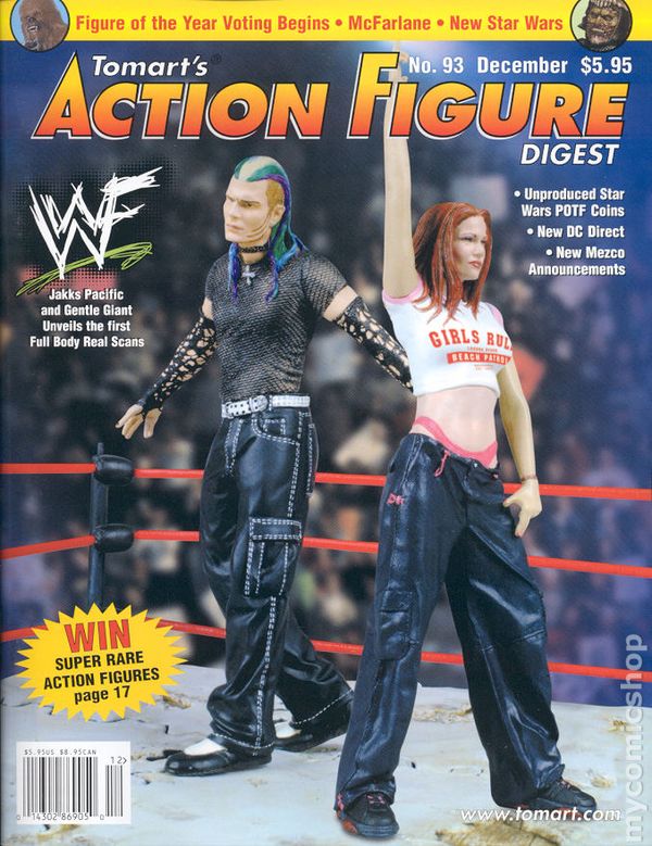 Tomart's action figure magazine December 2001 Magazine PWcatalog