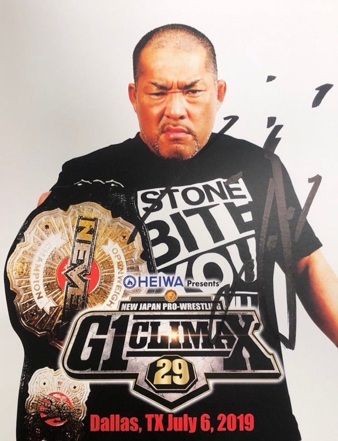 Autographed Tomohiro Ishii Portrait 2019 07 (G1 Climax 29) Other Goods PW Catalog