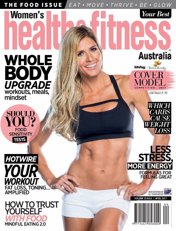 Torrie Wilson on Womens Health Fitness Australia April 2017