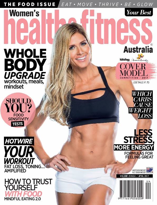Torrie Wilson on Womens Health Fitness Australia April 2017 Magazine PWcatalog