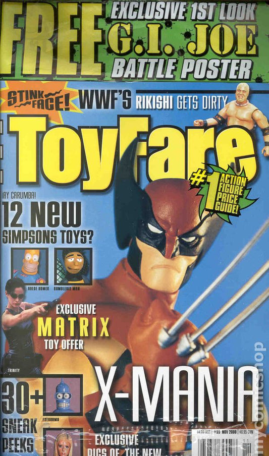 ToyFare Magazine November 2000 Magazine PWcatalog