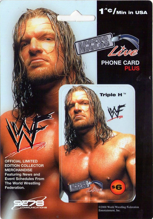 WWF HHH Phone Card