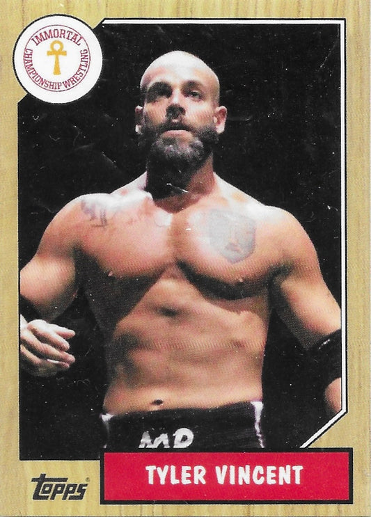 Tyler Vincent trading card PW Catalog
