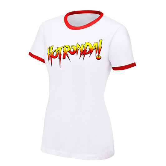 Ronda Rousey "Hot Ronda" Women's Authentic T-Shirt T-Shirt PW Catalog