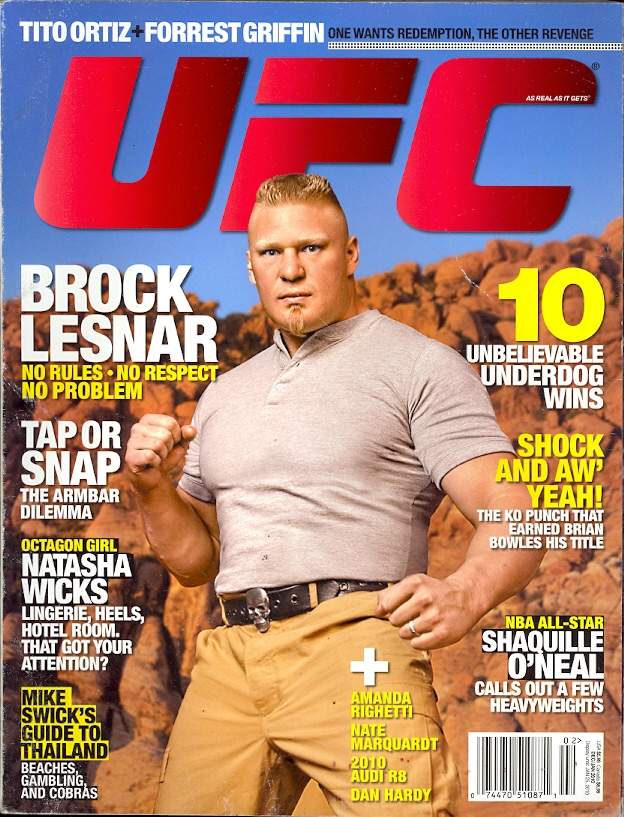 UFC Magazine December 2010 Magazine PWcatalog