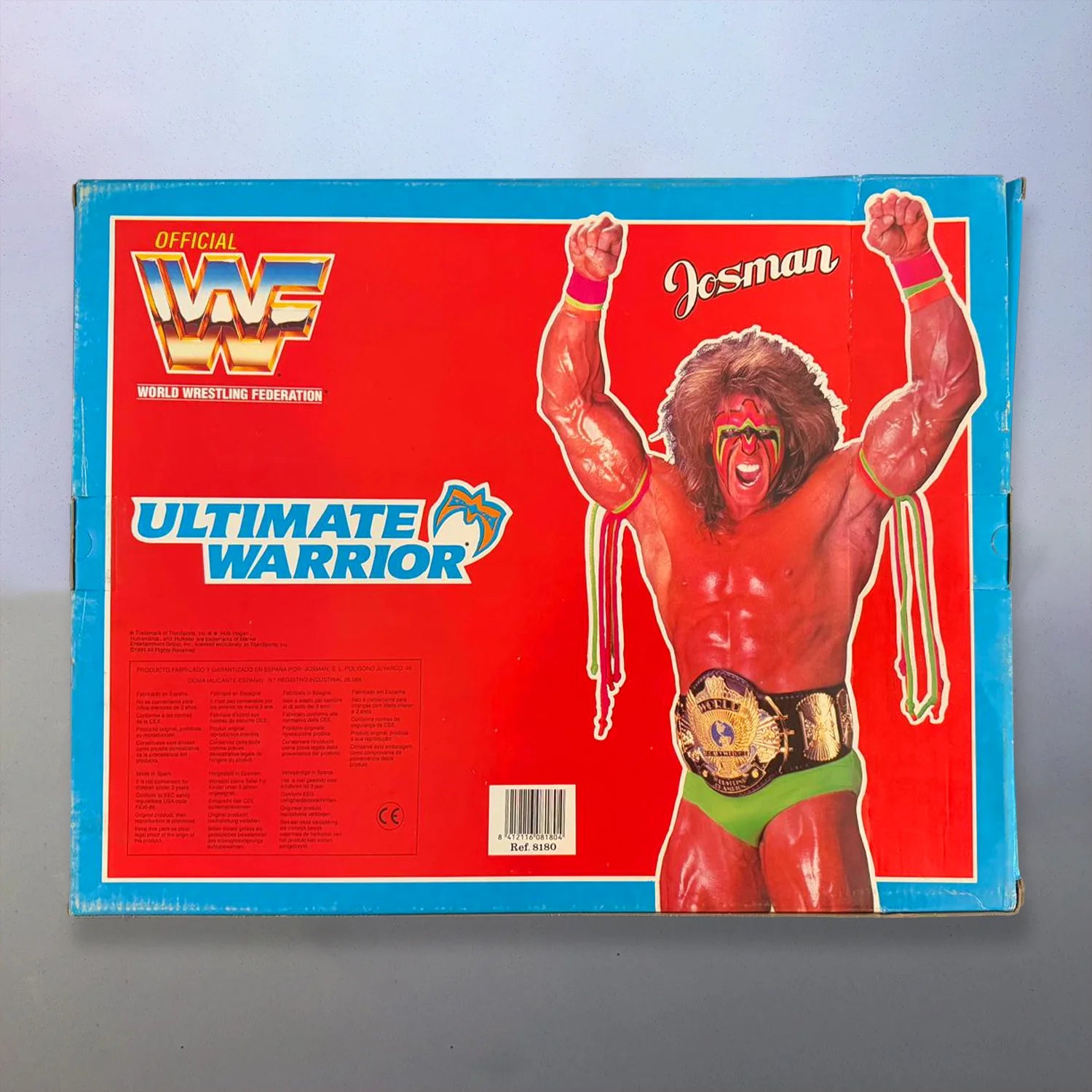 Ultimate Warrior Costume & Mask 1991 PWcatalog