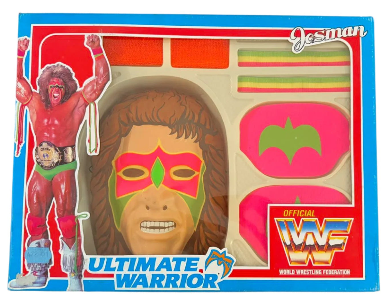 Ultimate Warrior Costume & Mask 1991 PWcatalog
