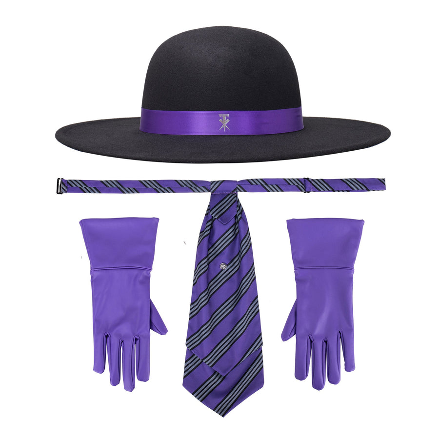 Undertaker Hat & Tie Package
