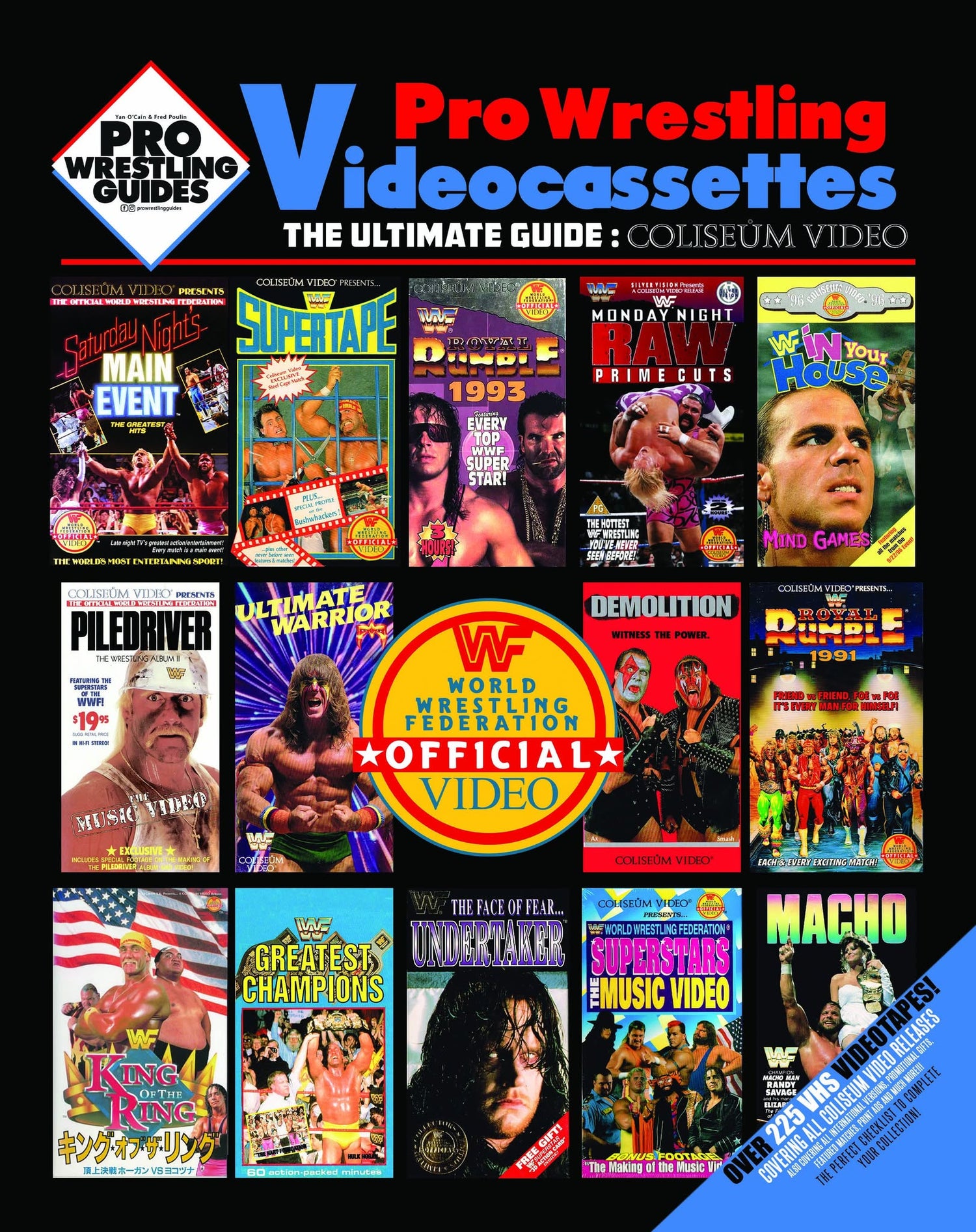 Pro Wrestling Videocassettes - The Ultimate Guide - Coliseum Video Books PWcatalog