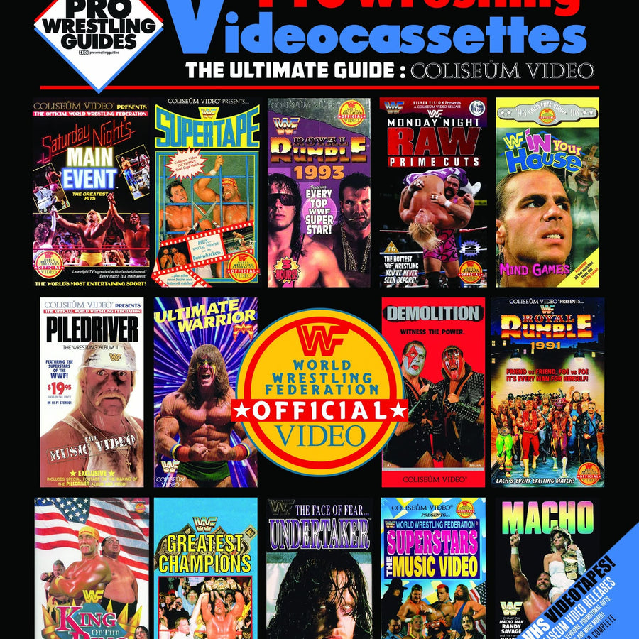 Pro Wrestling Videocassettes - The Ultimate Guide - Coliseum Video Books PWcatalog