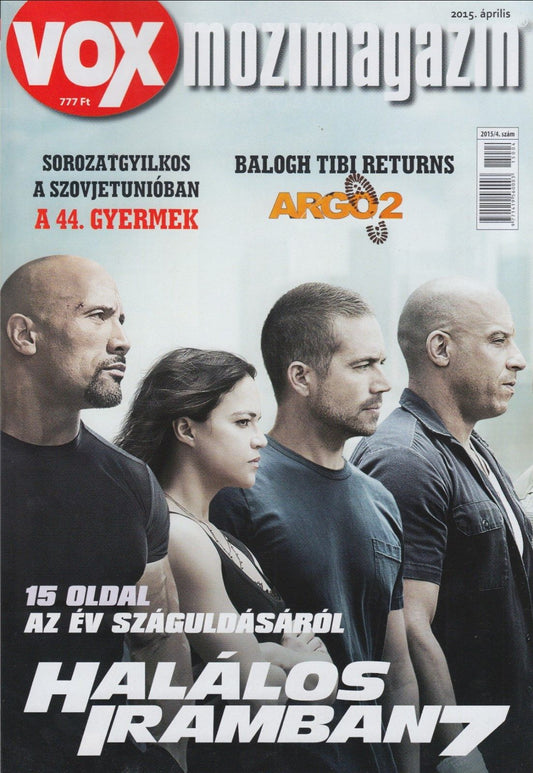 Vox Magazine 2015 From Hungary