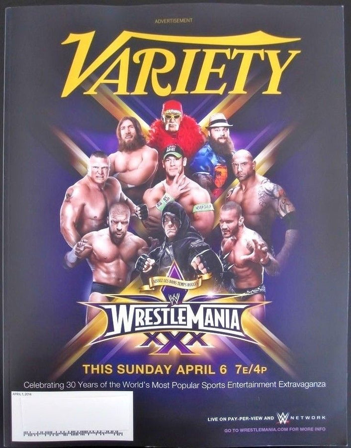 Variety Magazine April 2014 Magazine PWcatalog