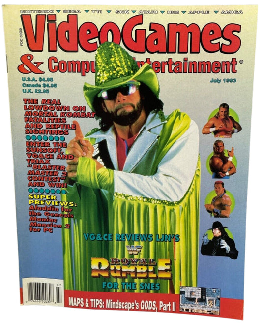 Videogames & Computer Entertainment Magazine July 1993