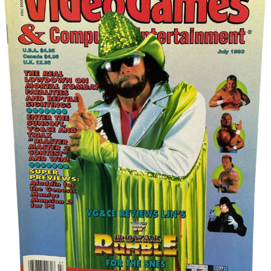Videogames & Computer Entertainment Magazine July 1993 Magazine PWcatalog
