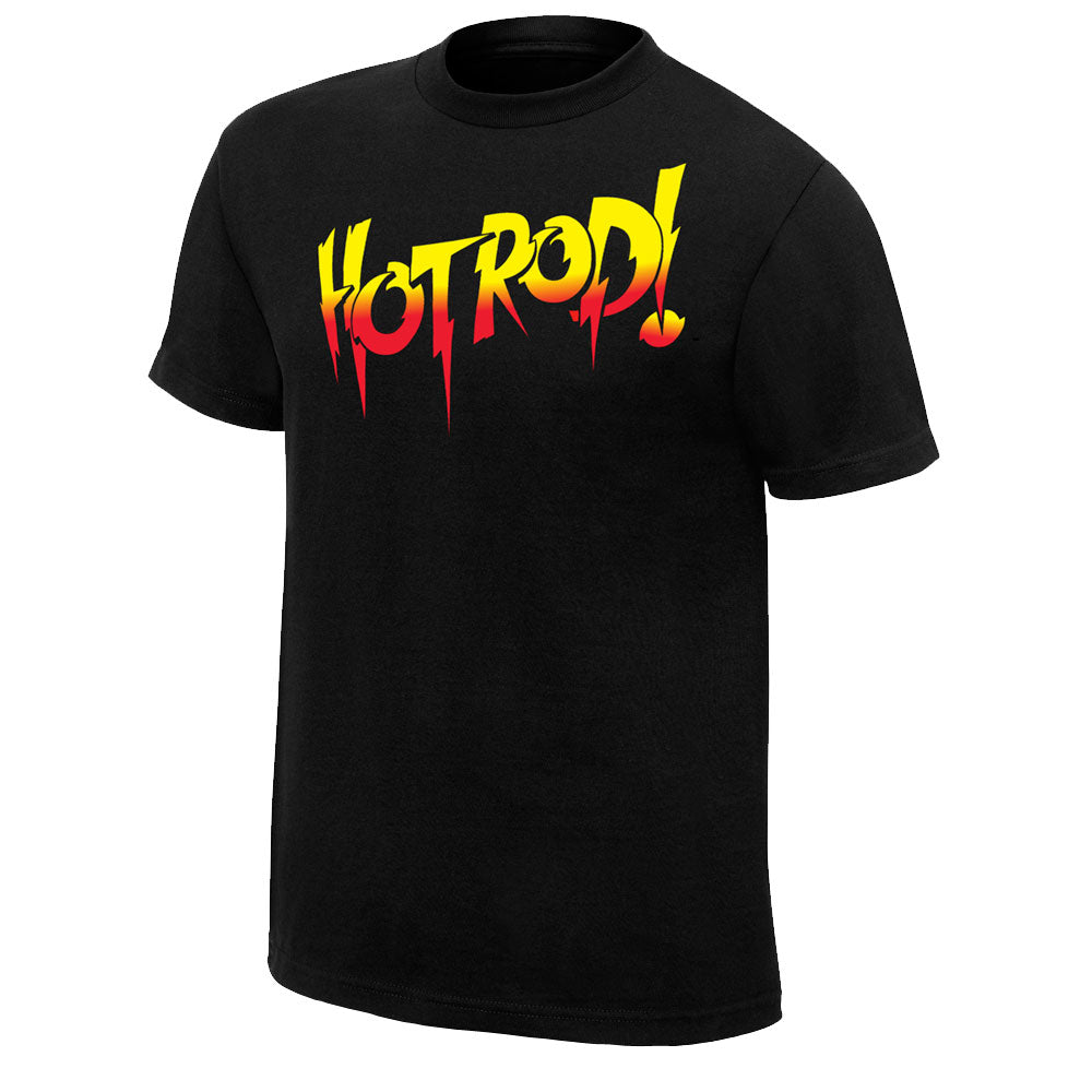 Roddy Piper Black Hot Rod Retro T-Shirt T-Shirt PW Catalog