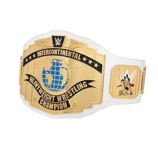 WWE White Intercontinental Championship Commemorative Title Belt (2014) PW Catalog