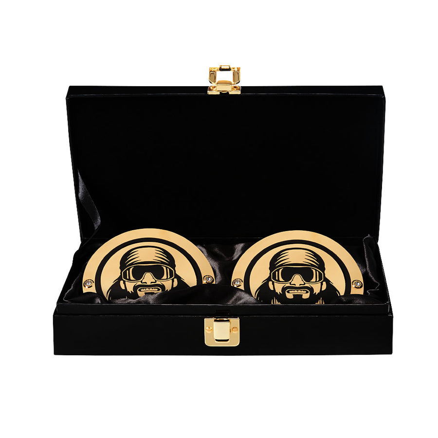 Macho Man Randy Savage Championship Replica Side Plate Box Set