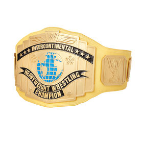 WWE Yellow Intercontinental Championship Replica Title Belt