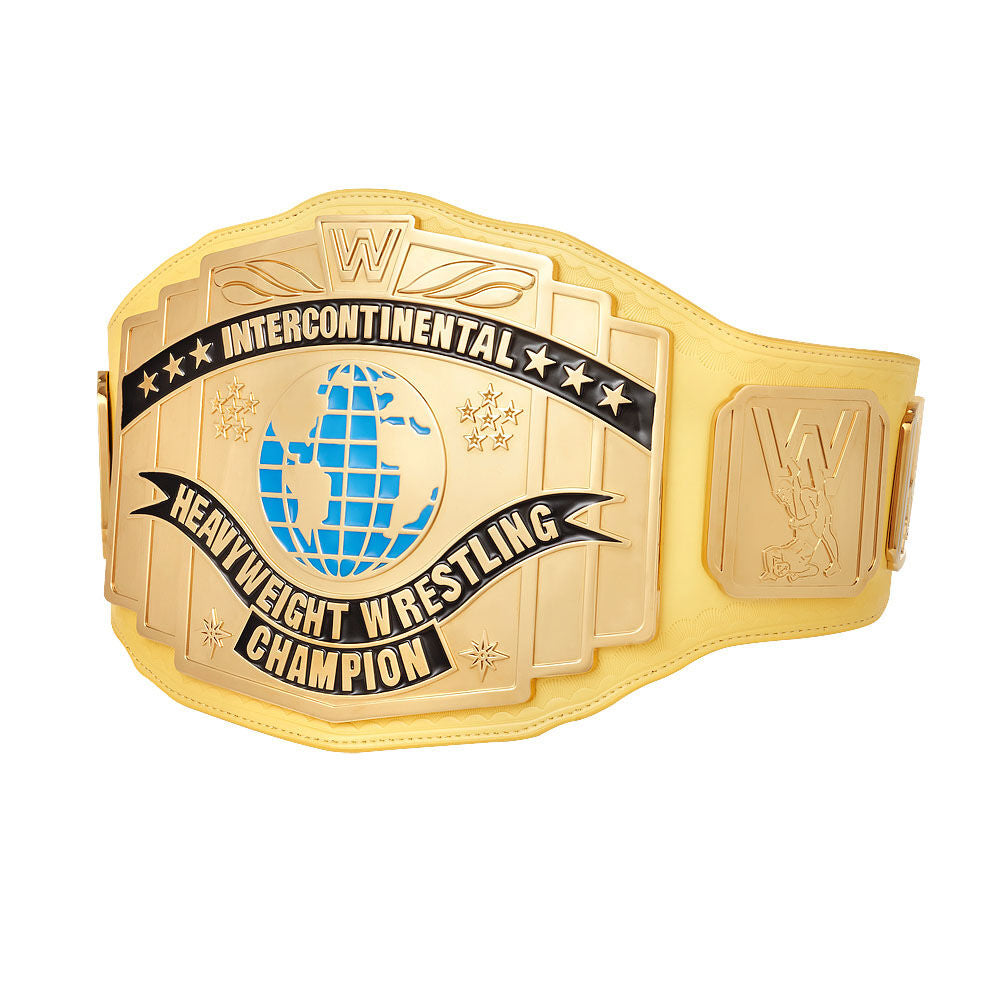 WWE Yellow Intercontinental Championship Replica Title Belt 2