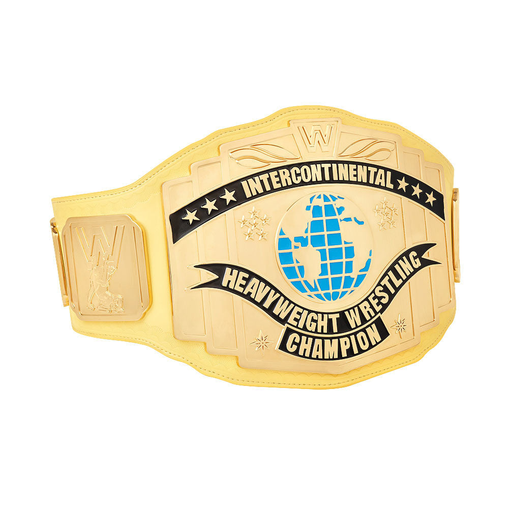 WWE Yellow Intercontinental Championship Replica Title Belt 3