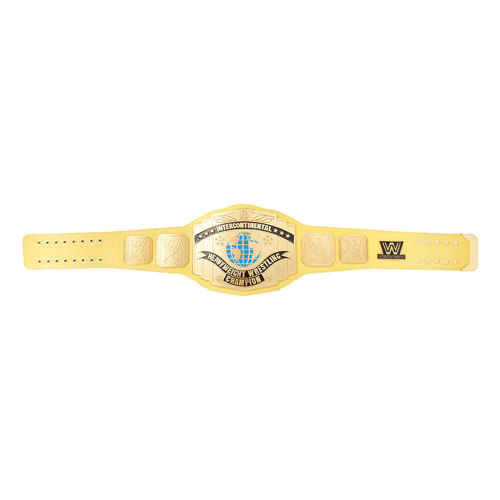 WWE Yellow Intercontinental Championship Replica Title Belt 5