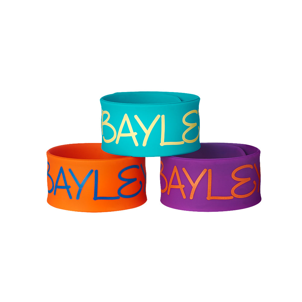 Bayley 3-Piece Slap Bracelet Set