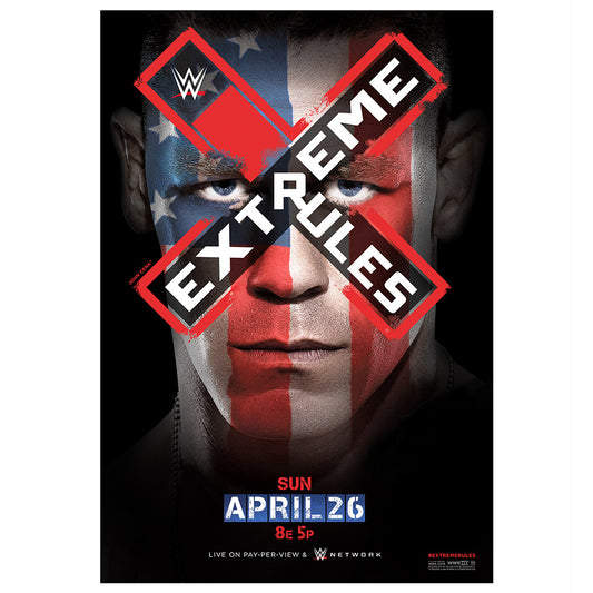 WWE Extreme Rules 2015 Poster PW Catalog