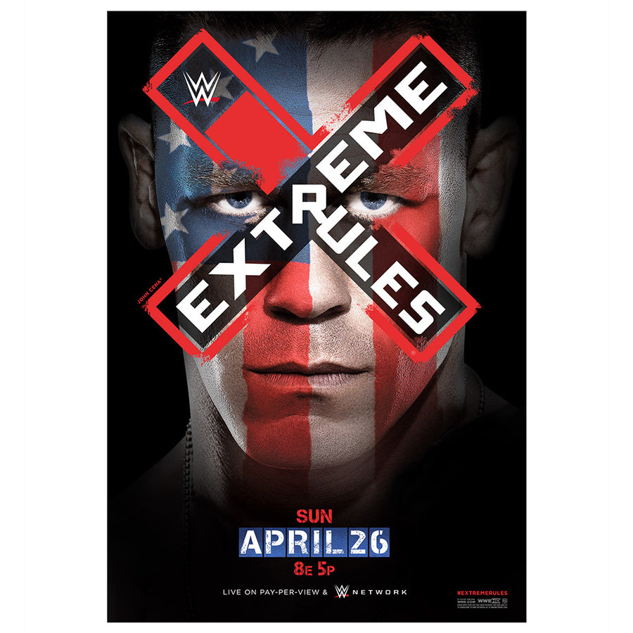 WWE Extreme Rules 2015 Poster - WWE Shop