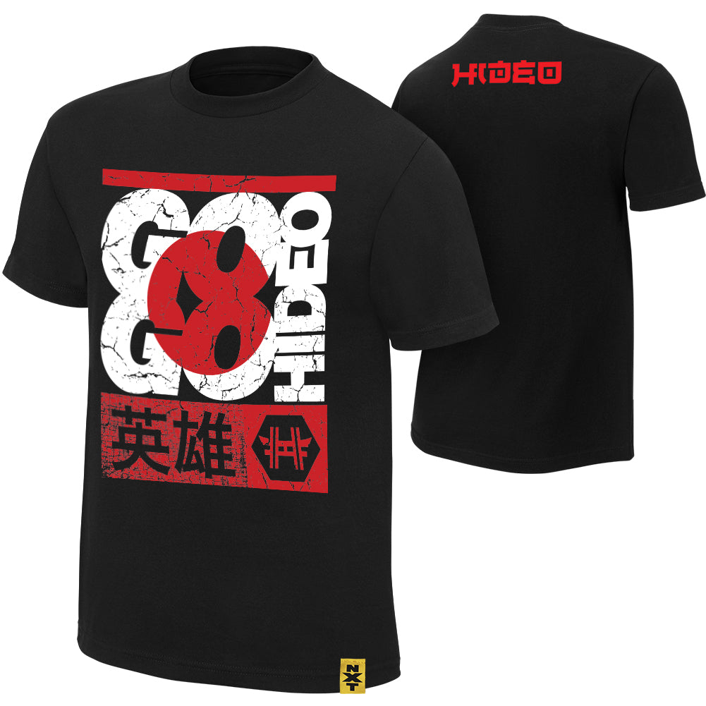 Hideo Itami "Go Go Hideo" Youth Authentic T-Shirt - WWE Shop