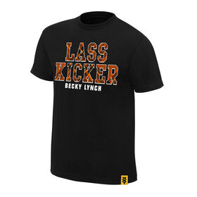 Becky Lynch "Lass Kicker" Authentic T-Shirt T-Shirt PW Catalog