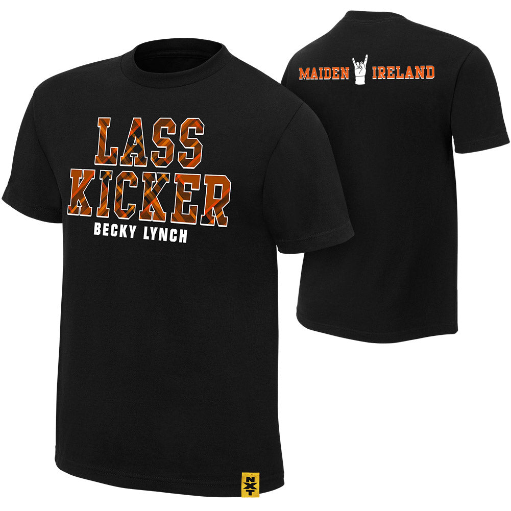 Becky Lynch "Lass Kicker" Authentic T-Shirt