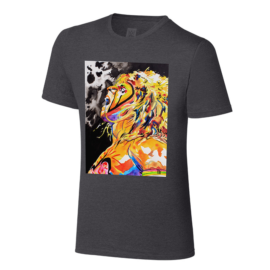 Ultimate Warrior Rob Schamberger Artwork T-Shirt T-Shirt PW Catalog