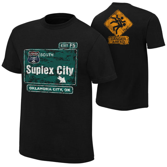 Brock Lesnar "Suplex City: Oklahoma City" Authentic T-Shirt