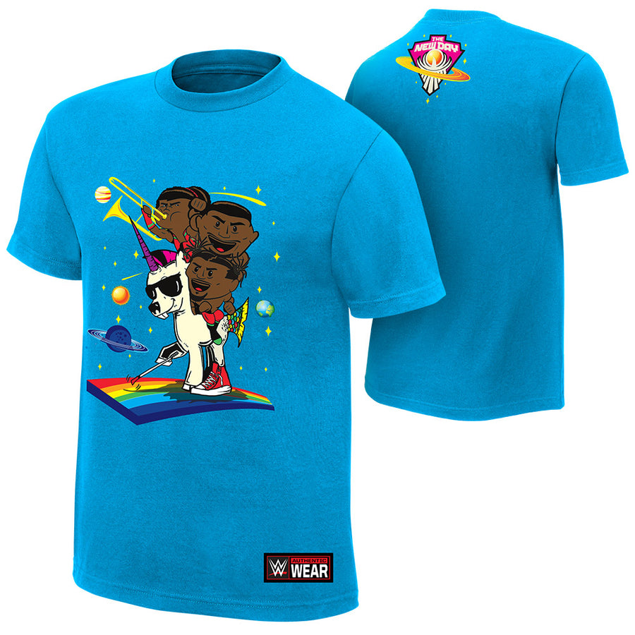 The New Day "Feel The Power" Authentic T-Shirt T-Shirt PW Catalog