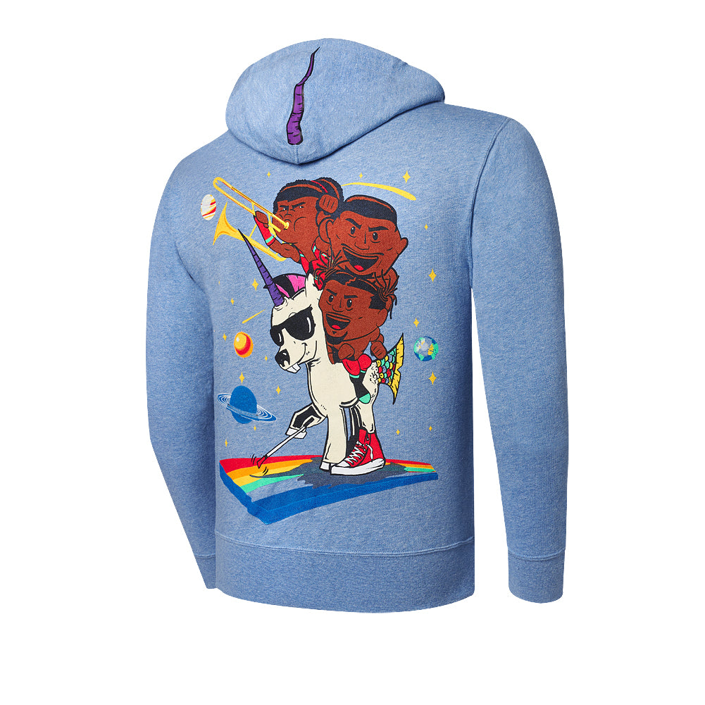 New Day "Feel the Power" Unisex Lightweight Full-Zip Hoodie Sweatshirt