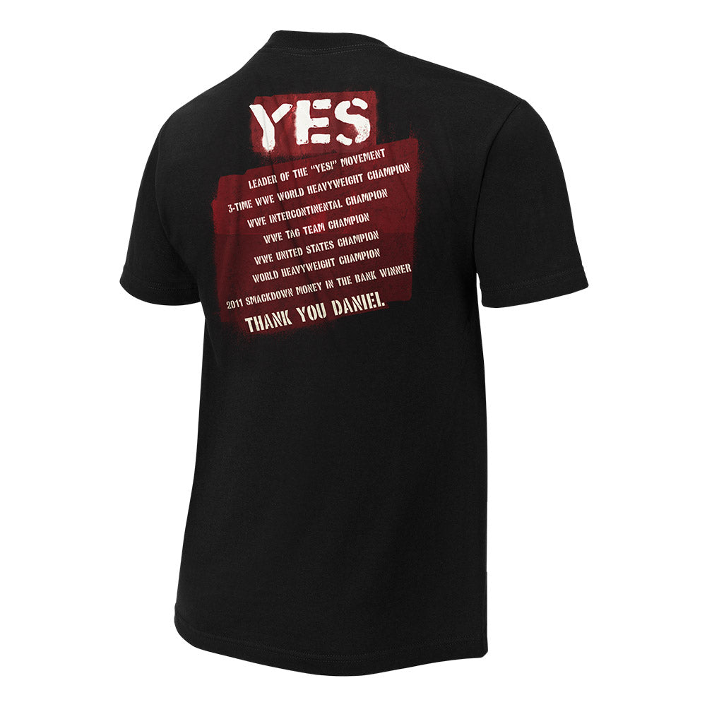 Daniel Bryan "Thank You" T-Shirt T-Shirt PW Catalog