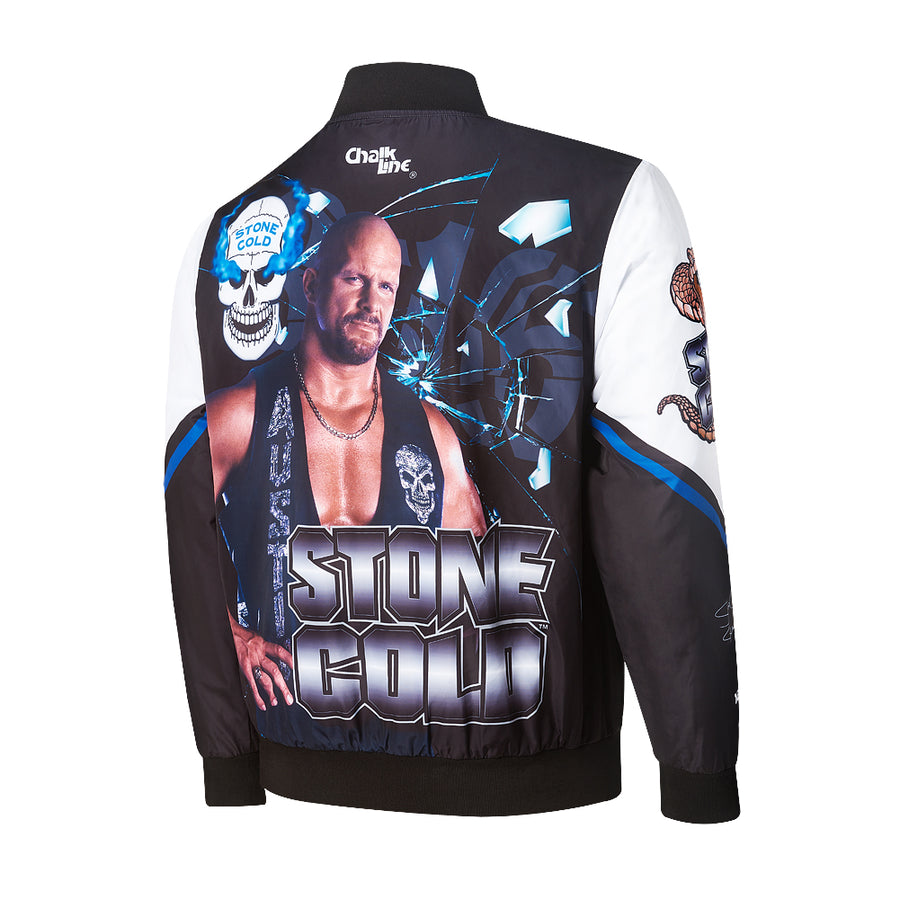 Stone Cold Steve Austin Vintage Chalk Line Jacket