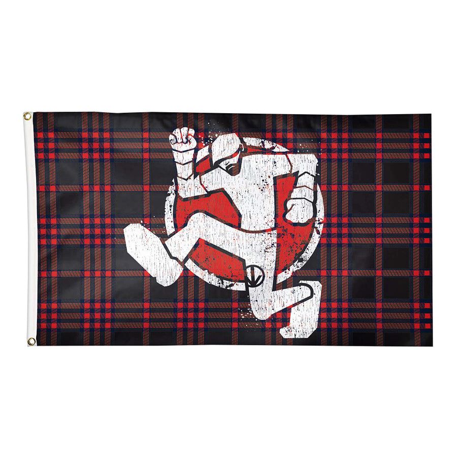 Sami Zayn 3 x 5 Logo Flag