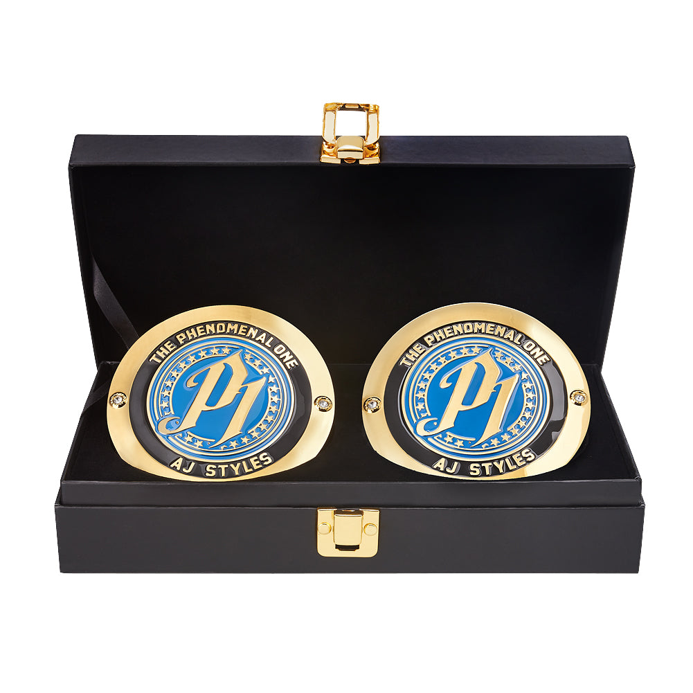 AJ Styles Championship Replica Side Plate Box Set