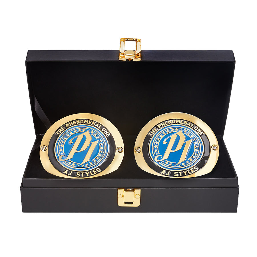 AJ Styles Championship Replica Side Plate Box Set