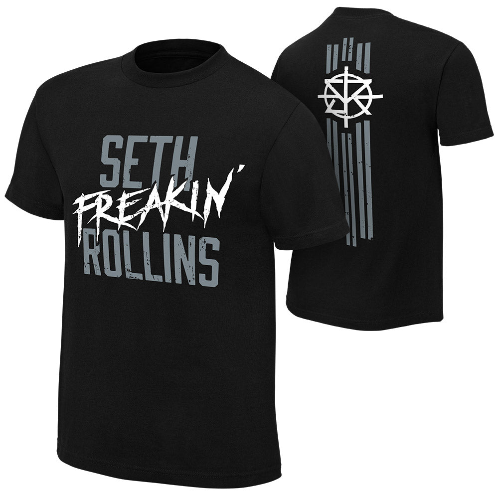 Seth Rollins "Seth 'Freakin' Rollins" Authentic T-Shirt T-Shirt PW Catalog